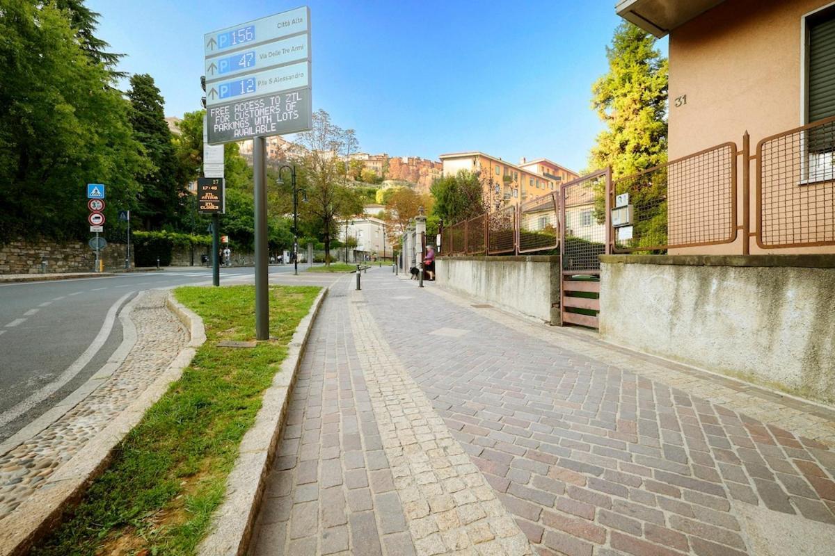 100M Dalla Funicolare Di Citta Alta- 10 Ospiti Bergamo Eksteriør bilde
